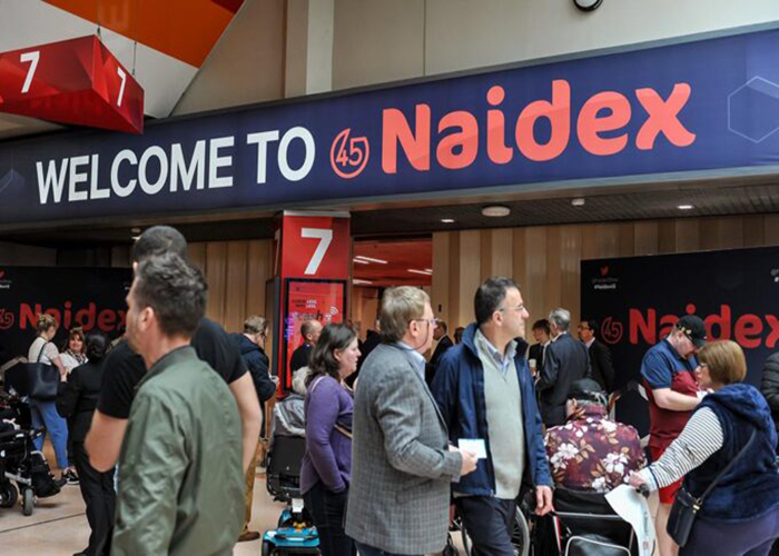 Bienvenue au salon Naidex Expo, à Birmingham, au Royaume-Uni, du 20 au 21 mars 2024.